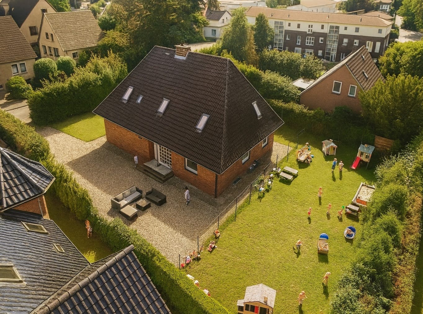 Karte mit dem Standort der Kindertagespflege (KITA) Kleine Weltentdecker in Bönningstedt